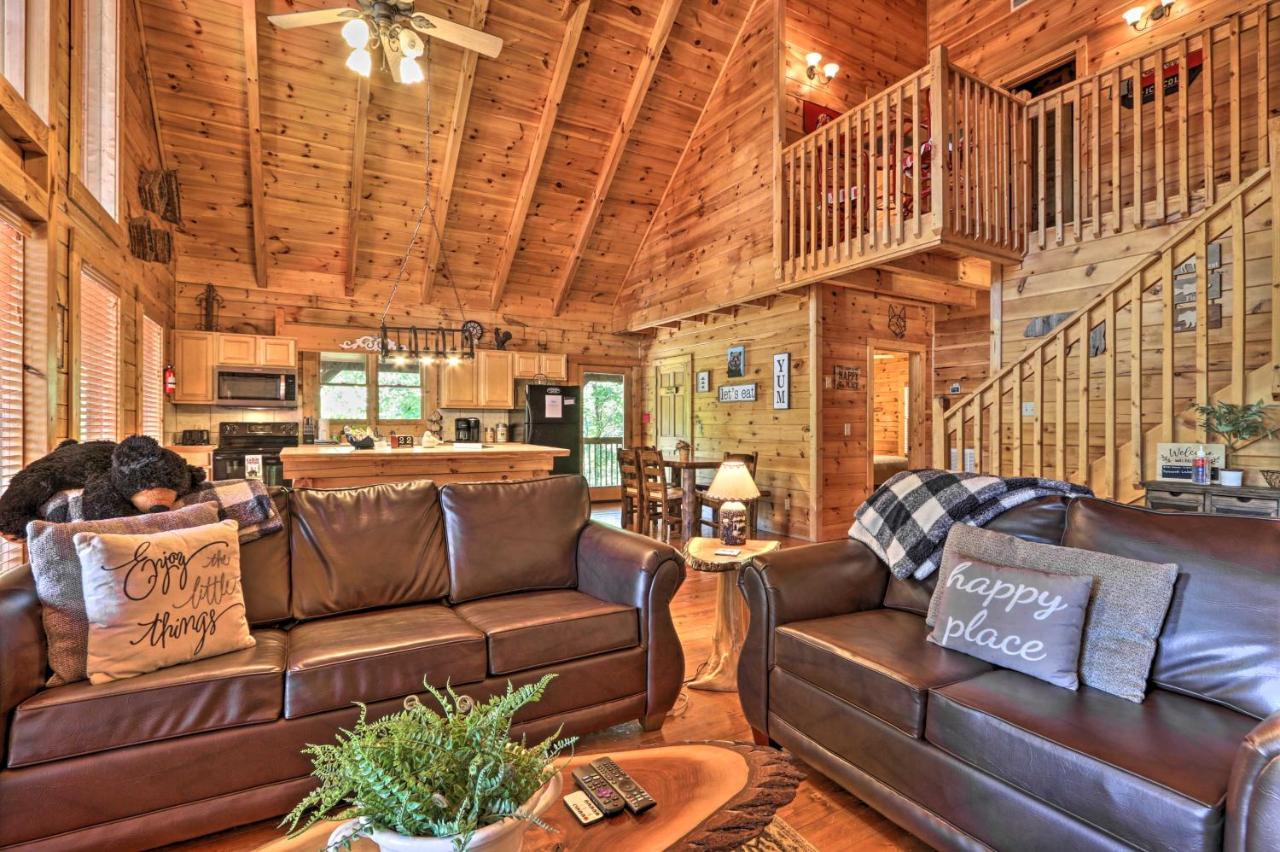 Sevierville Cabin With Deck Minutes To Pigeon Forge Экстерьер фото