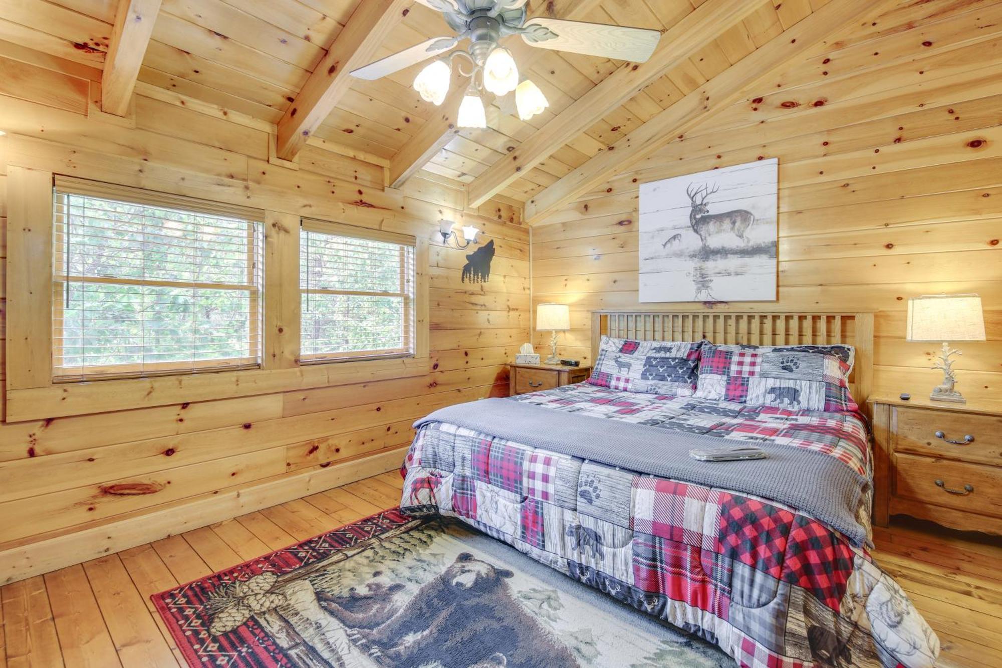 Sevierville Cabin With Deck Minutes To Pigeon Forge Экстерьер фото