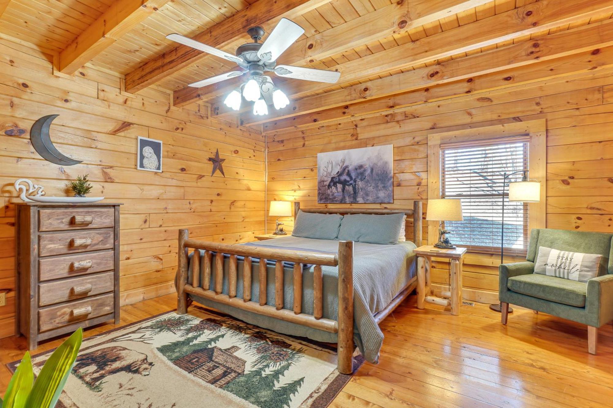 Sevierville Cabin With Deck Minutes To Pigeon Forge Экстерьер фото